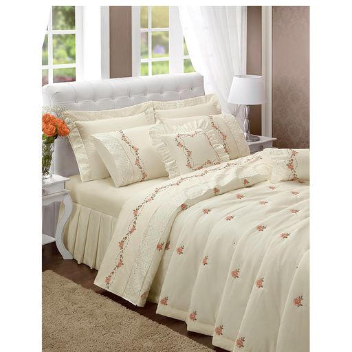 Cobre-Leito-Queen-200-fios-Bouquet-Palha-Casaborda-6-pecas- Cobre-Leito-Queen-200-fios-Bouquet-Palha-Casaborda-6-pecas-
