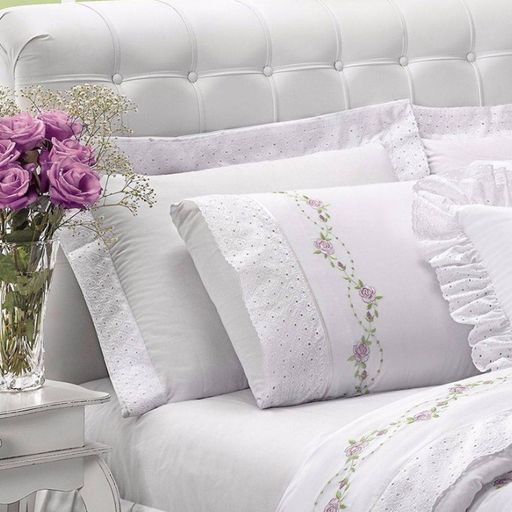 Jogo-de-Cama-Queen-200-fios-Bordado-Bouquet-Branco-Casaborda-6-pecas- Jogo-de-Cama-Queen-200-fios-Bordado-Bouquet-Branco-Casaborda-6-pecas-
