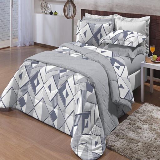 Jogo-de-Cama-Queen-100--Algodao-200-Fios-Affetto-Andrew-Textil-Lar-4-pecas Jogo-de-Cama-Queen-100--Algodao-200-Fios-Affetto-Andrew-Textil-Lar-4-pecas
