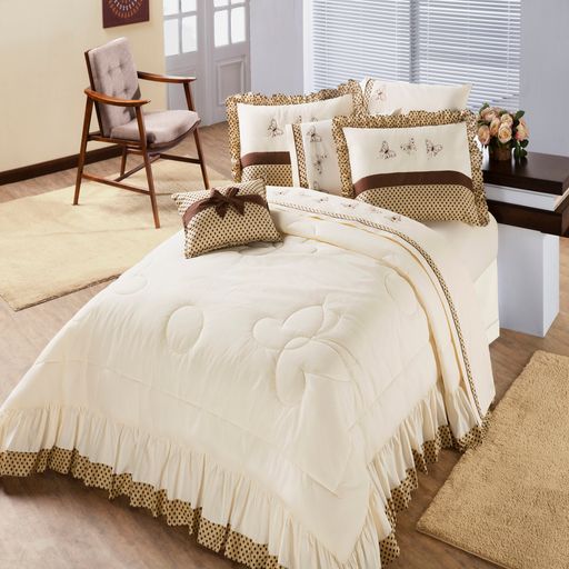 Kit-Enxoval-Queen-Naturale-Palha-e-Tabaco-Enxovais-Aquarela-5-pecas Kit-Enxoval-Queen-Naturale-Palha-e-Tabaco-Enxovais-Aquarela-5-pecas