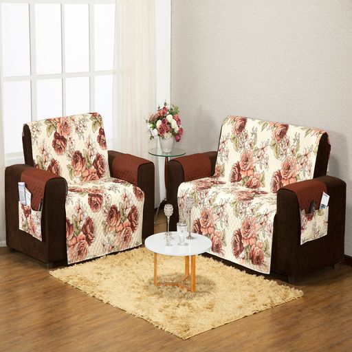 Protetor-de-Sofa-2-e-3-Lugares-Floral-Tabaco-Enxovais-Aquarela Protetor-de-Sofa-2-e-3-Lugares-Floral-Tabaco-Enxovais-Aquarela